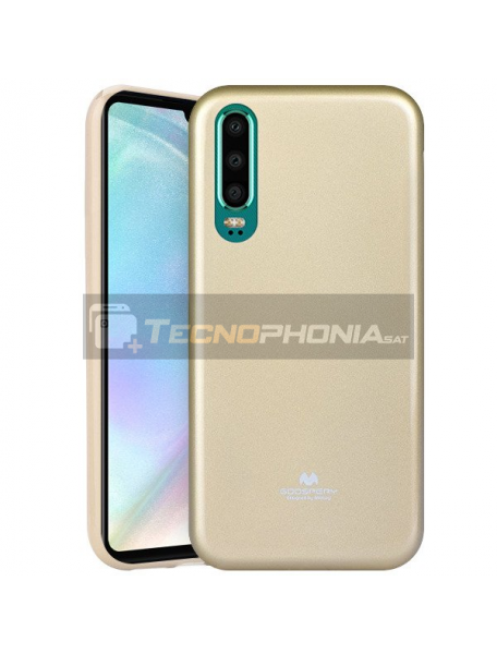 Funda TPU Goospery Huawei P30 dorada