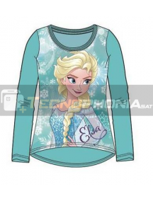 Camiseta niña manga larga Frozen - Elsa Talla 2