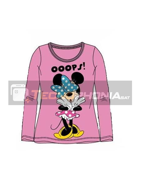 Camiseta manga larga niña Minnie Mouse - Ooops! Talla 8