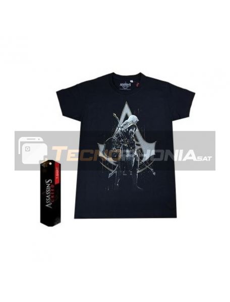 Camiseta Assassin's Creed negra Talla XL