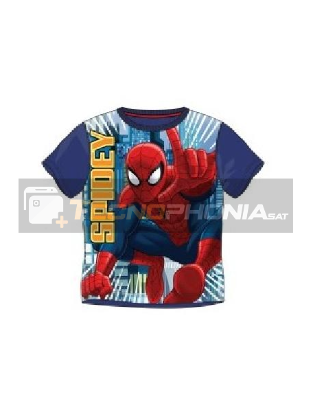 Camiseta niño manga corta Spiderman - Spidey 8 años