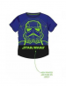 Camiseta niño manga corta Star Wars - Stormtrooper azul - negra 4 años