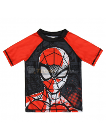 Camiseta niño lycra baño Marvel Spiderman Talla 6