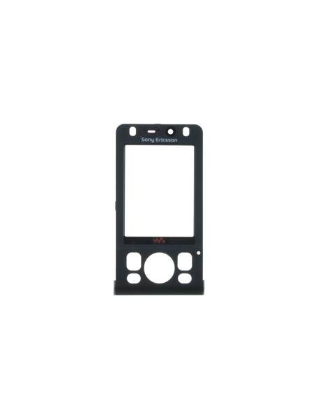 Carcasa frontal Sony Ericsson W910i negra