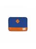 Funda de neopreno ordenador portátil E-Vitta Heritage azul - naranja 15.60"