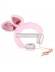 Auriculares infantiles GJBY Plush Rabbit rosa