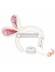 Auriculares infantiles GJBY Plush Rabbit blanco