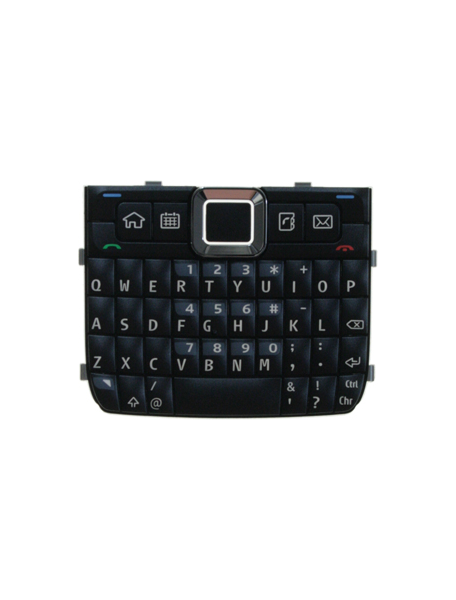 Teclado Nokia E71 QWERTY grey steel