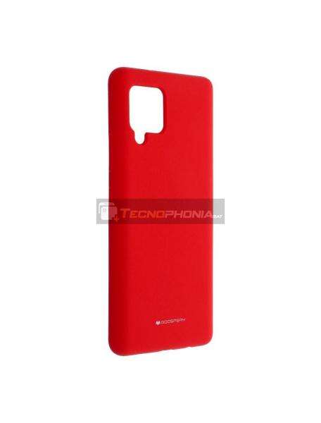 Funda Silicona TPU Goospery Samsung Galaxy A42 A426 roja