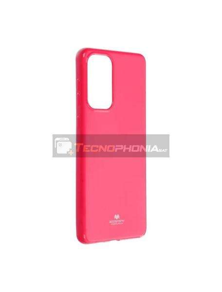 Funda TPU Goospery Samsung Galaxy A73 A736 rosa fucsia