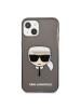 Funda TPU Karl Lagerfeld KLHCP13MKHTUGLB Karl Head iPhone 13 negra