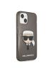 Funda TPU Karl Lagerfeld KLHCP13MKHTUGLB Karl Head iPhone 13 negra