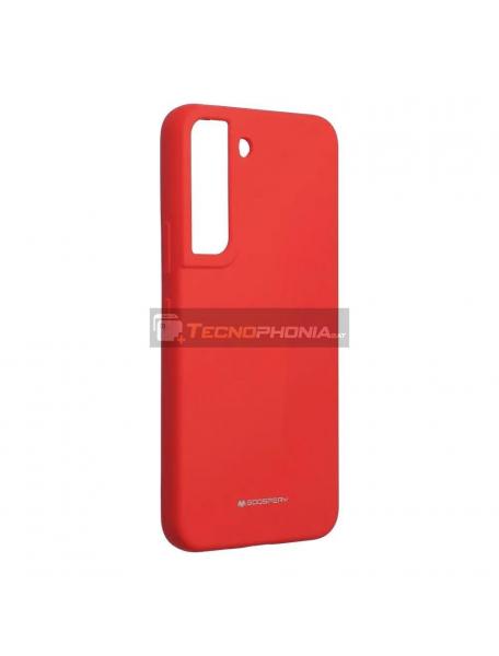 Funda TPU Silicone Goospery Samsung Galaxy S22 S901 roja