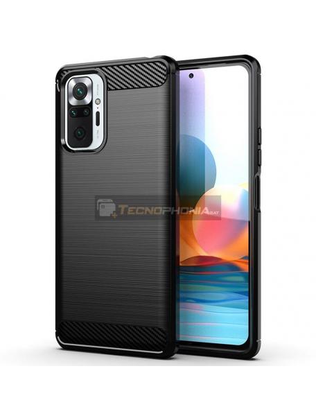 Funda TPU carbon Xiaomi Redmi Note 11 - 11s negra