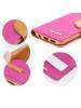 Funda Libro TPU Canvas Samsung Galaxy A15 4G A155 - A15 5G A156 rosa - camel