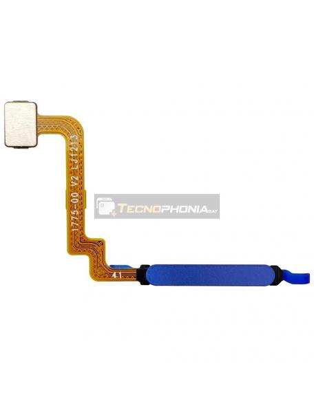 Cable flex botón encendido - huella Xiaomi Redmi 10 azul