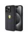 Funda TPU + piel PU Ferrari FEHCP15XP3GRKiPhone 15 Pro Max negra