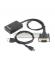 Adaptador VGA A HDMI Gembird con cable de audio Jack 3.5mm