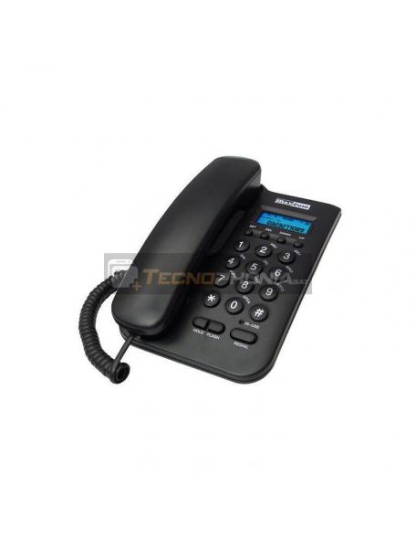 Teléfono Fijo de Sobremesa Maxcom KTX100 negro