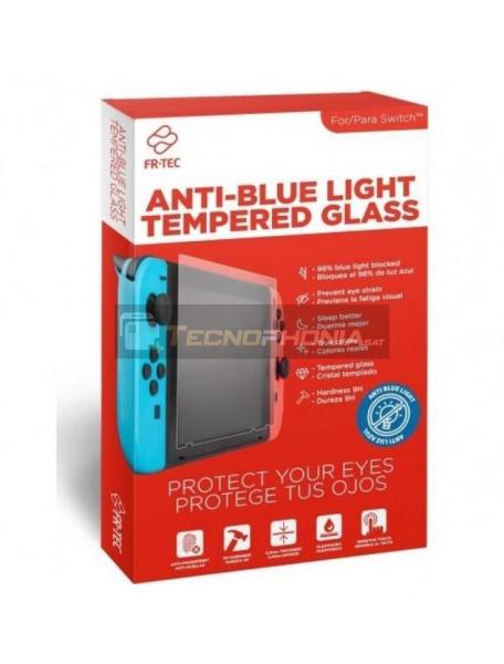 Lámina de cristal templado Fr-Tec Nintendo Switch con filtro de luz azul