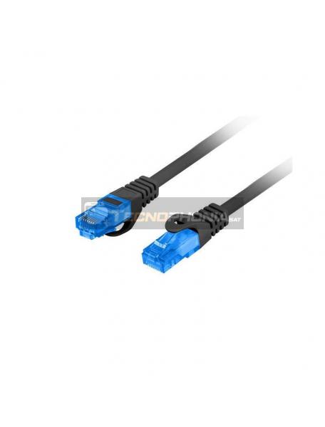 Cable de red latiguillo RJ45 Lanberg Categoria 6a 20M negro