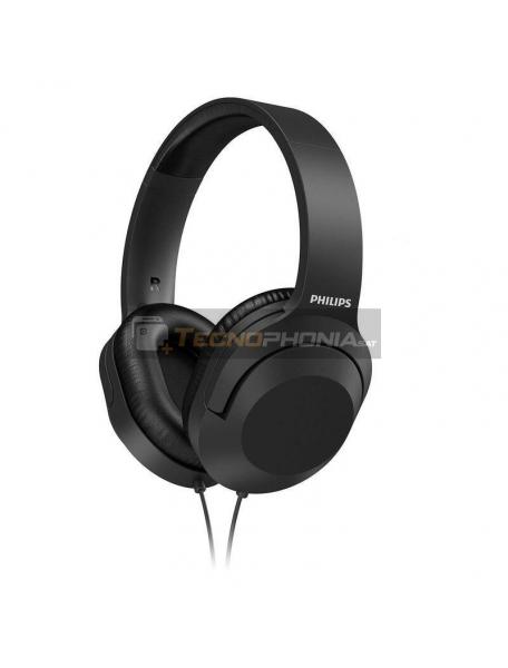 Auriculares Philips TAH2005 negro Jack 2.5mm y 2m de cable