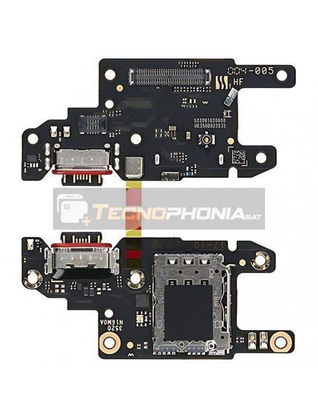 Placa de conector de carga Xiaomi Redmi Note 13 Pro 5G original (Service Pack)