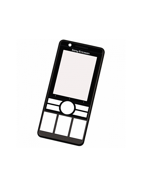 Carcasa frontal Sony Ericsson G900 negra