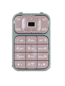 Teclado Nokia 7390 Rosa