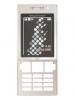 Carcasa frontal Sony Ericsson T700 plata