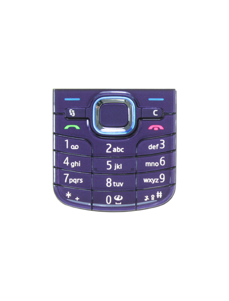 Teclado Nokia 6220 classic lila