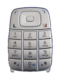 Teclado Nokia 6101 Blanco