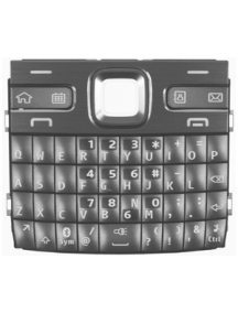 Teclado externo Nokia E72 QWERTY gris