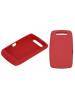 Funda silicona Blackberry HDW-27287 9520 - 9550 roja