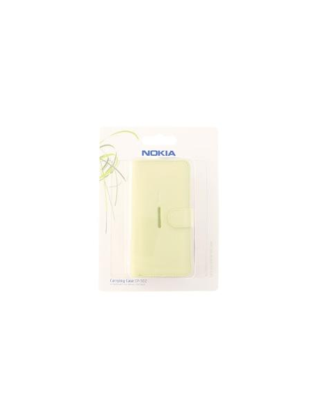 Funda de piel Nokia CP-502 beig