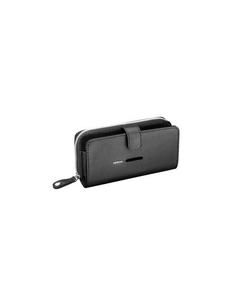 Funda de piel Nokia CP-502 negra