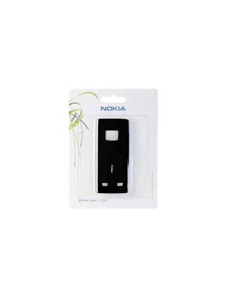 Funda de silicona Nokia CC-1008 negra