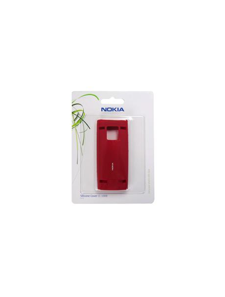 Funda de silicona Nokia CC-1008 roja