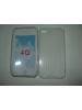 Funda de silicona TPU Apple iPhone 4 transparente