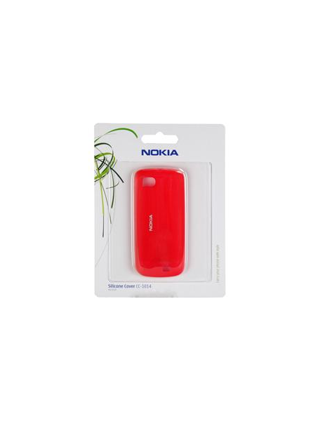 Funda de silicona Nokia CC-1014 roja