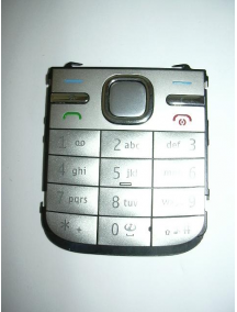 Teclado Nokia C5 plata