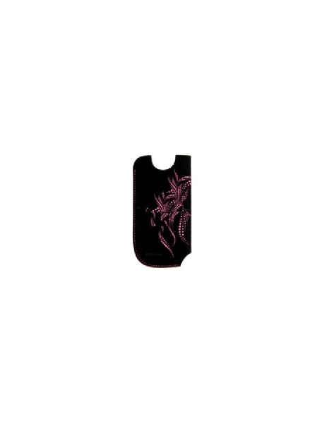 Funda Nokia 6700 classic negra - rosa