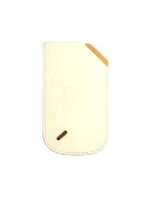 Funda de piel Nokia N97 mini blanca