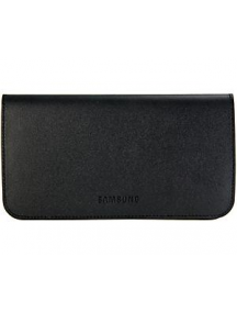 Funda de piel Samsung C1A2LBE negra Galaxy S II i9100