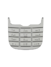 Teclado numérico Nokia 7230 plata