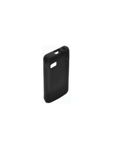 Funda de silicona Samsung S7320 negra