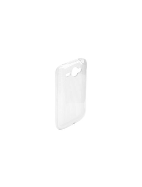 Funda de silicona TPU HTC Wildfire transparente