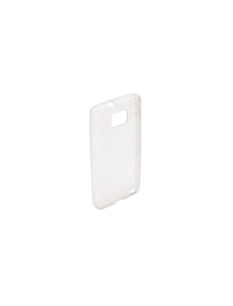 Funda de silicona TPU Samsung i9100 Galaxy S II transparente cír