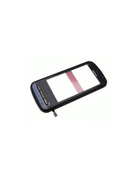 Carcasa frontal Nokia C6-00 negra