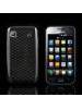 Funda de silicona TPU diamantes Samsung i9003 Galaxy SCL negra